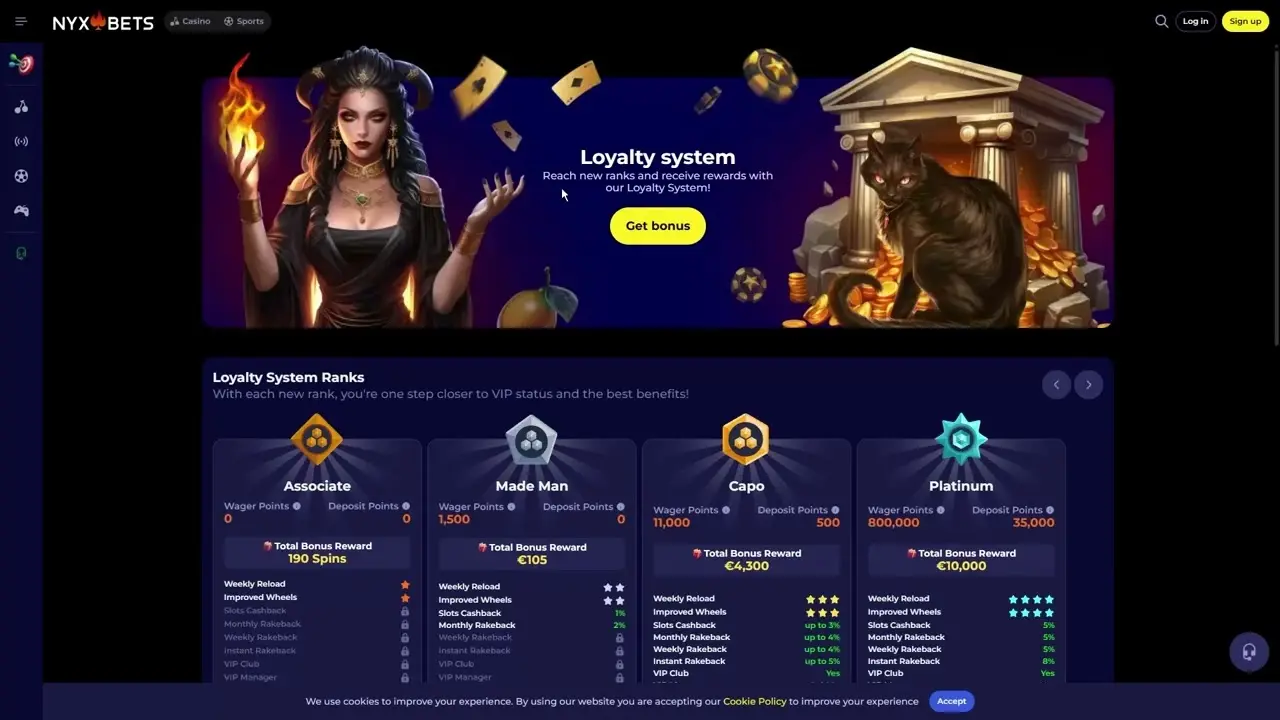 Nyxbets Casino – Complete online casino ervaring image 3