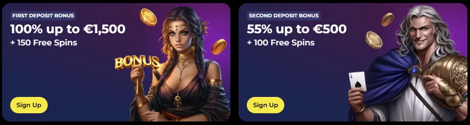 Nyxbets Casino Registratiebonussen